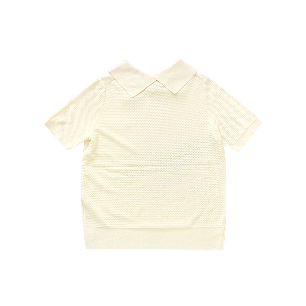 반팔 티셔츠 아이보리 색상 이미지-S2L3